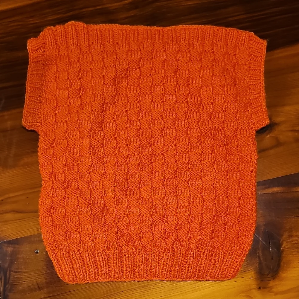 6 Piece Handmade Baby Knitted Top Lot - Picture 6 of 7